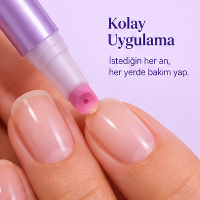 İLVENAILS 3'ü 1 Arada Bakım Kalemi